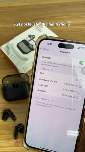 Tai Nghe Bluetooth S60 Pro Bass Căng – Chạm Cảm Ứng Nhạy Độ Trễ Âm Thấp Nghe Nhạc Chơi Game Mượt Mà Bảo Hành Lỗi 1 Đổi 1