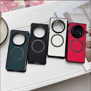 For OPPO Find N5 Casing Leather Hard Phone Case Cover