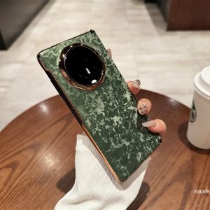 Ultra-Thin Luxury Womens Shell Pattern Protective Case for Honor Magic V3 Foldable Screen Phone Case Full Coverage Premium Shell