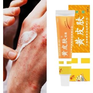 Eczema Cream 15g Chinese medicine ointment eczema antibacterial itchy skin remove erythema peeling psoriasis Bad feet Anti-itch antibacterial cream Relieve itching of inner thigh and scrotum Sterilizing krim ekzema