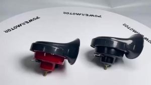 Motorcycle 12V 24V 60B Snail Air Horn Air Horn Auto Snail Horn Loud Horn for Motorcycle Car Truck SUV Boat Accessories