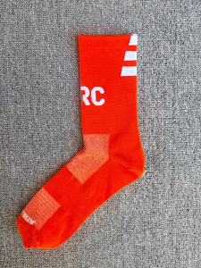 Training Running Socks Compression Pressure Quick Dry Cycling Socks Men Women Mid-Calf Towel Bottom Black White Spring Autumn