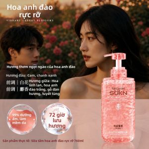 suk garden | Sữa Tắm Nữ Dưỡng Trắng Niacinamide Cấp Ẩm Lưu Hương 72h