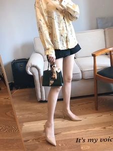 NH พร้อมส่ง รองเท้าส้นสูง รัดข้อเท้า สูง2-3นิ้วหัวแหลม สินค้าพร้อมส่ง ทรงสวยใส่ทำงาน ใส่เที่ยว