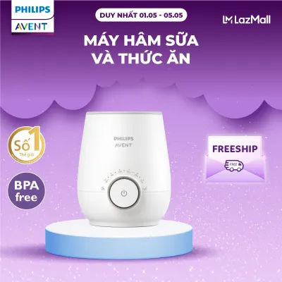 Máy Hâm Sữa Và Thức Ăn Cao Cấp Philips Avent - Nhanh Chóng An Toàn Giữ Trọn Dinh Dưỡng Cho Bé