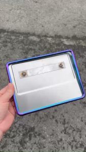 Biển ép Khung Biển Số Xe Cho Xe Máy Titan 7 Màu Và Inox - Chống Nước Bảo Vệ Biển Số Xe – Không Rỉ Bền Đẹp