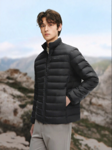 BOSIDENG | High Fill Power Goose Down Mens Puffer Jacket 90% Goose Down Light Thin