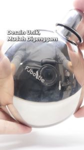 FJbottle - Botol Minum Unik Bentuk Bulat Stainless Steel 420ML - SR2031SR