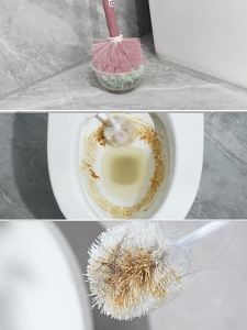 ecoco | Corner-free Cleaning Toilet Brush Wall-mounted Bathroom