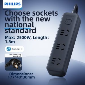 Philips | Lightning Overload Surge Protected Power Strip