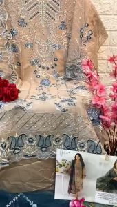 [PRE-ORDER 15 DAYS] READYMADE EMBROIDERED GEORGETTE PAKISTANI SUIT {ETA:2025-12-31}