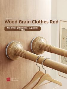 WEILAISHI | No-drill Adjustable Wardrobe Rod