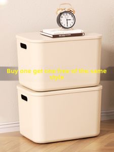 Rectangular Desktop Organizer Box Plastic Storage Container for Toys Snacks Miscellaneous Items Home Organization Small Wicker Basket