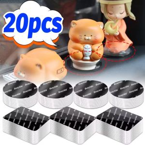 20PCS Car Mounting Tape Traceless Black Nano Double Sided Sticker for Dashboard Phone Holder Car Ornament Adhesive Pads