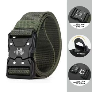 1pcs Versatile Mens Tactical Belts - Durable Adjustable Design - for Outdoor Hunting & Sports Enthusiasts Men Belt