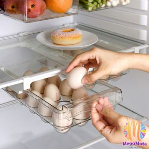 M.mate ตู้เย็นกล่องเก็บของ ผลไม้และผักกล่อง ลิ้นชักกล่องเก็บของ วิธีการจัดเก็บใหม่เพื่อให้พื้นที่ตู้เย็นกว้างขวางมากขึ้น