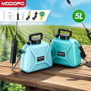 MODOFO 5 ลิตร เครื่องพ่นยาแบตเตอรี่ เครื่องพ่นยา ปรับได้ 2 ระดับ พ่นด้วยปุ่มเดียว เครื่องพ่นยาไฟฟ้า
