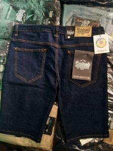 Celana Jeans Pendek jumbo pria dewasa terbaru