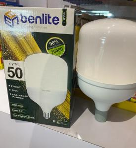 LAMPU LED BENLITE 50 WATT LAMPU CAHAYA PUTIH SUPER TERANG HEMAT LISTRIK LAMPU LED