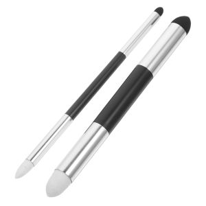 ศิลปินผสมฟองน้ําปากกา2/4/6 ชิ้น Double Headed Reusable Rubbing ฟองน้ํา Sketch ปากกาแปรงวาด Art เครื่องปั่นสําหรับ Sketching