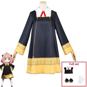 Ready Stock Selangor Local Warehouse Spy x Family Anya Forger Cosplay Costume Eden Academy School Dress Anime Outfit For Comic Con Halloween Party