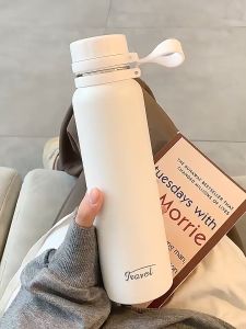 Bình giữ nhiệt Cozy Style dung tích 850ML Bình nước giữ nhiệt Inox 304 không gỉ nhiều màu kèm quai xách tiện lợi