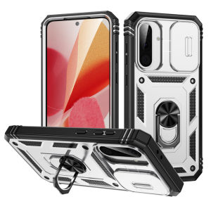 360 ° Ốp Điện Thoại Có Giá Đỡ Xoay Bảo Vệ Camera Trượt Dành Cho Samsung Galaxy A Series A56 A55 A54 A53 A36 A35 A26 A25 A17 A16 A15 A06