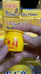 Combo Cao cấp Nấm Ngứa Hổ Vằn và Hũ Kem Bôi Ông Lão bôi nấm hắc lào nấm tay chân nội địa Trung