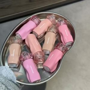 CAPPUVINI | Pinkyfocus Glossy Mirror Lip Gloss Hydrating Juicy Nude Lip Tint Long Lasting Daily Natural Makeup for Spring Summer Cosmetic