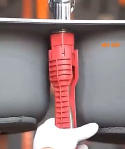 MYDIYHOMEDEPOT - 8 IN 1 SINK WRENCH SPANNER FAUCET AND SINK INSTALLER MULTIFUNCTIONAL WRENCH TOOL FOR KITCHEN BATHROOM