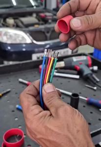 Ống Co Nhiệt 4X Tỷ Lệ 4:1 Ống Bọc Dây Màu Đỏ Có Lớp Keo Dán Hai Thành Ống Ống Bọc Dây Màu Đỏ Chống Thấm Nước PE Ống Bọc Cáp Công Nghiệp Φ4mm-Φ52mm