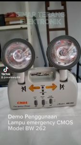 Lampu Emergency CMOS Model BW 262