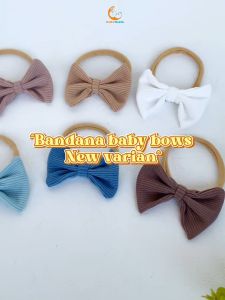 Halomam - Baby Bows Small (Bandana Tali Bayi 0-3 tahun)