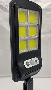 Lampu Solar LED Jalan Lampu Taman Tenaga Surya Light - 6LED + Remote - YSShop