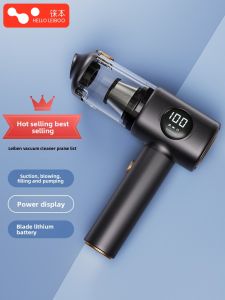 HELLOLEIBOO | Leibin Car Vacuum Cleaner Handheld Small Wireless Charging Household Blowing And Dusting Dual Purpose Strong Suction Car Interior