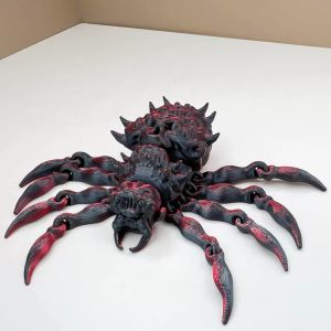 Đồ Chơi Araña in 3D Cỡ Lớn Đồ Chơi Động Vật Hai Chân Đồ Chơi Mô Phỏng Sáng Tạo Quà Tặng Đồ Chơi Xương Khớp Có Thể Di Chuyển Để Bán