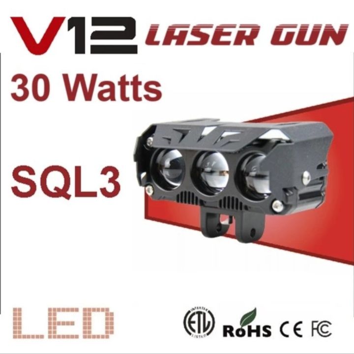 Lampu%20Tembak%20Sorot%20Led%20Laser%20Gun%20SQL%203%20Mata%20Motor%20Mobil%20High%20Low%2060%20Watt%20Putih%20Kuning%20-%20Image%203