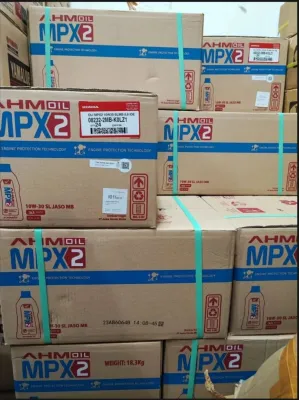 SATU DUS Oli Motor Honda MPX 2 Matic SAE 10W-30 Isi 800 ML MPX2 Matic 0.8 L Kemasan Baru