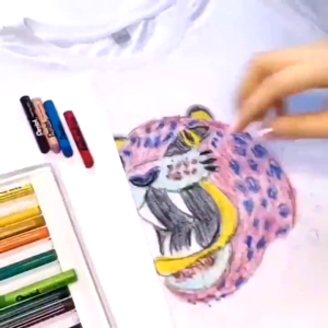 Bộ 15 màu sáp vẽ lên vải Pentel PTS-15 chất sáp dễ sử dụng an toàn với trẻ nhỏ