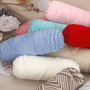 2pcs Soft Warm DIY knitting Yarns for Hand Crocheting & Machine Knitting Used for DIY Weaving Sweaters Shoulder Shawl
