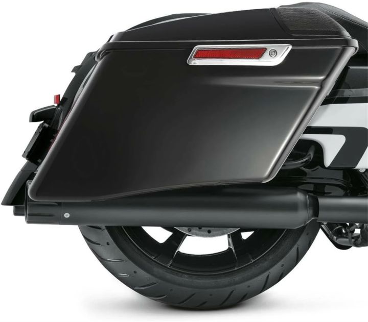 Motorcycle Hard Luggage Boxes With Lights Pair Of Hard ABS Saddlebags With Lights For Honda Shadow - Gloss Black, 17"x11.5"x5.5" Honda Shadow 750 Saddle Bags - Foto 8