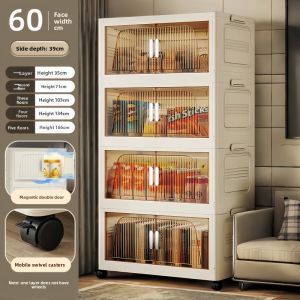 KAIPAQI | Multifunctional Portable Folding Storage Cabinet