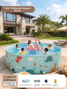 CHEORLIAN | Indoor Portable Foldable Childrens Swimming Pool