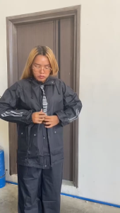 Fashion Raincoat Suit Thickening Rain Coats Rainproof Universal Motorcycle Raincoat For Men Or Women