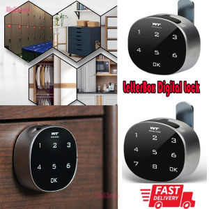 LetterBox Digital Lock Electronic code lockMailbox digital Lock Clockwise Digital Keyless Lock Digital Lock for Condo Drawer Cabinet.Universal Mini Digital Smart Lock