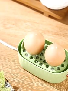 Mini Electric Egg Cooker 2 Eggs Portable Food Steamer Automatic Power Off Mini Breakfast Machine Food Warmer 120W