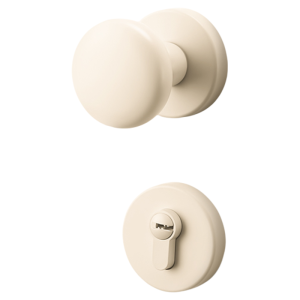 BAIBO | Magnetic Silent Mechanical Door Lock Creamy White