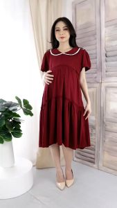 Baju Dres Daster Hamil Menyusui - Maternity & Nursing Dress - Shakila