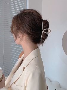 Kẹp Tóc Kim Loại Phong Cách Thanh Lịch Hàn Quốc Dành Cho Nữ Cài Tóc Nữ