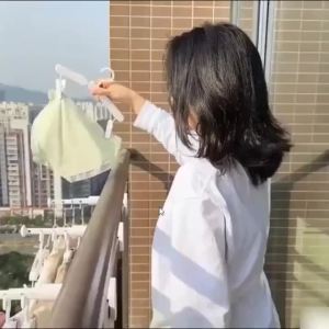 2pcs Thickened Portable Folding Hangers Extendable Travel Clothes Drying Rack Easy Install & Carry Space Saving